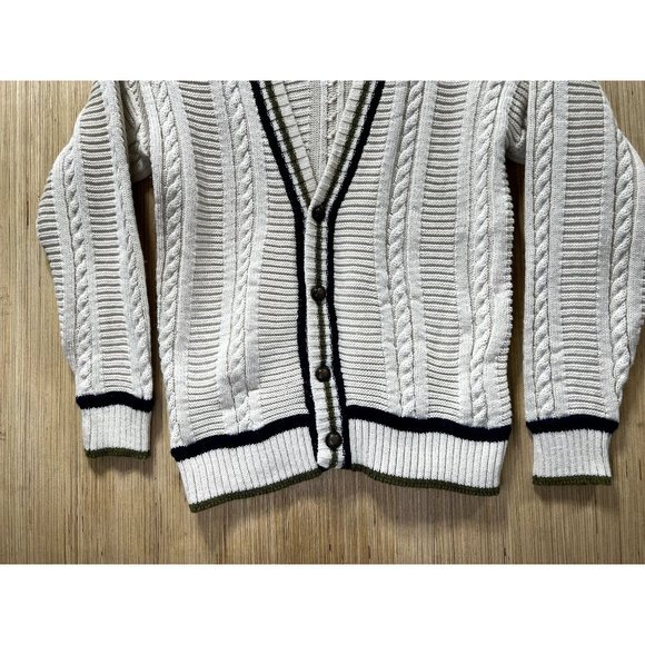 Glenbarra - Women's Casual Long Sleeve Sweater - Beige - Small - Picture 12 of 14